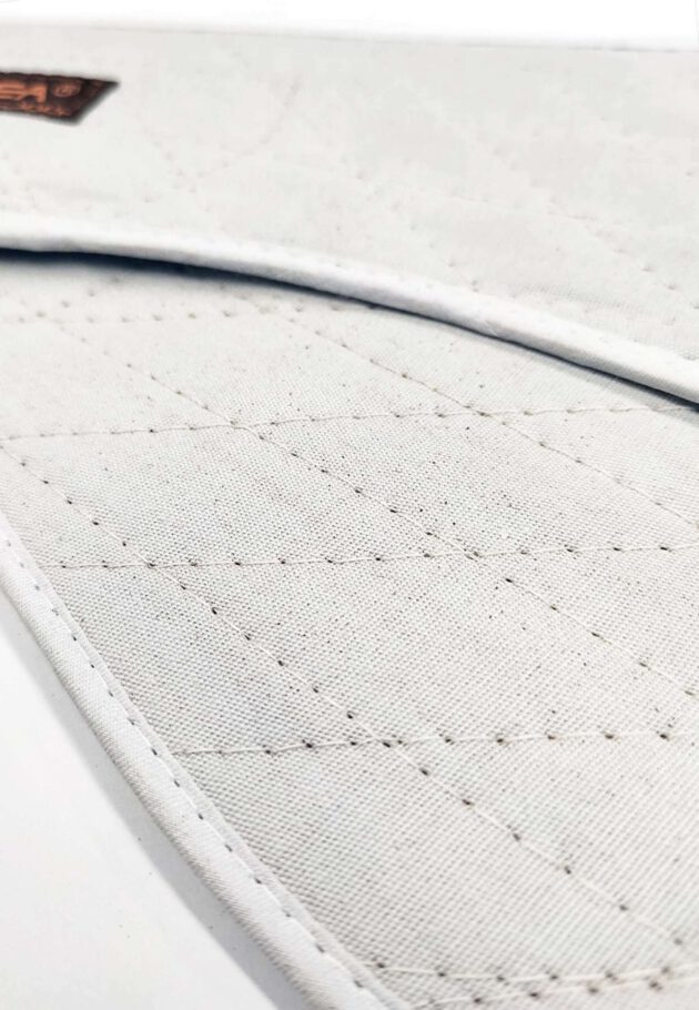 Einlegesohlen Weiß mit Zimtfüllung, Vorderseite