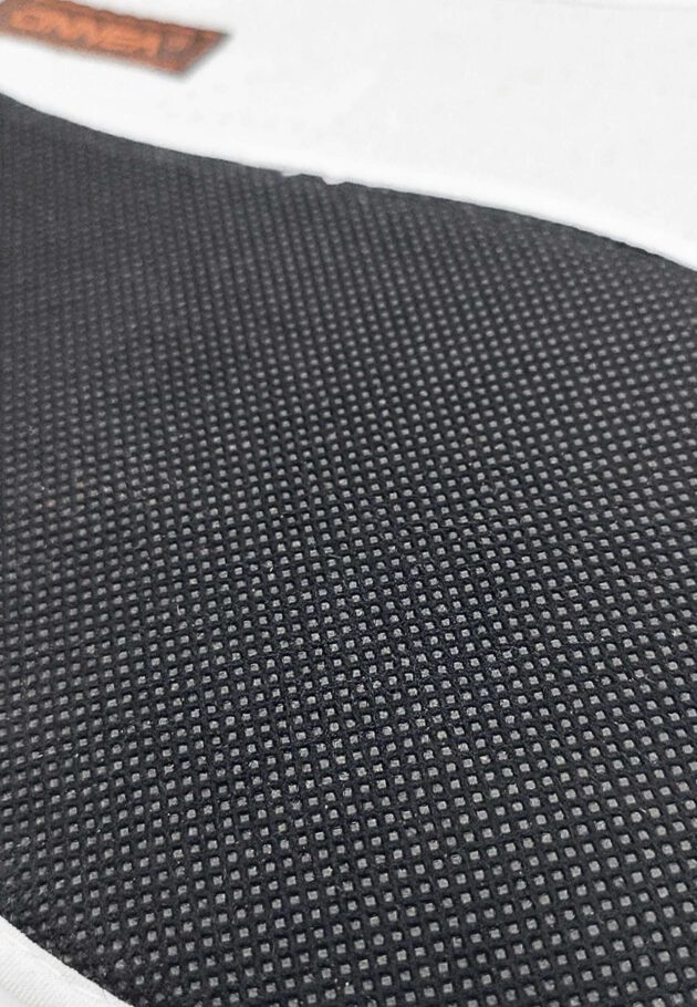 Einlegesohlen Weiß mit Zimtfüllung, Rückseite