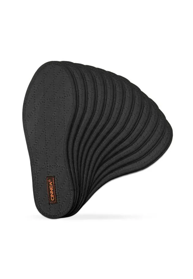 Baumwolle, schwarz, 12er Vorteilspack