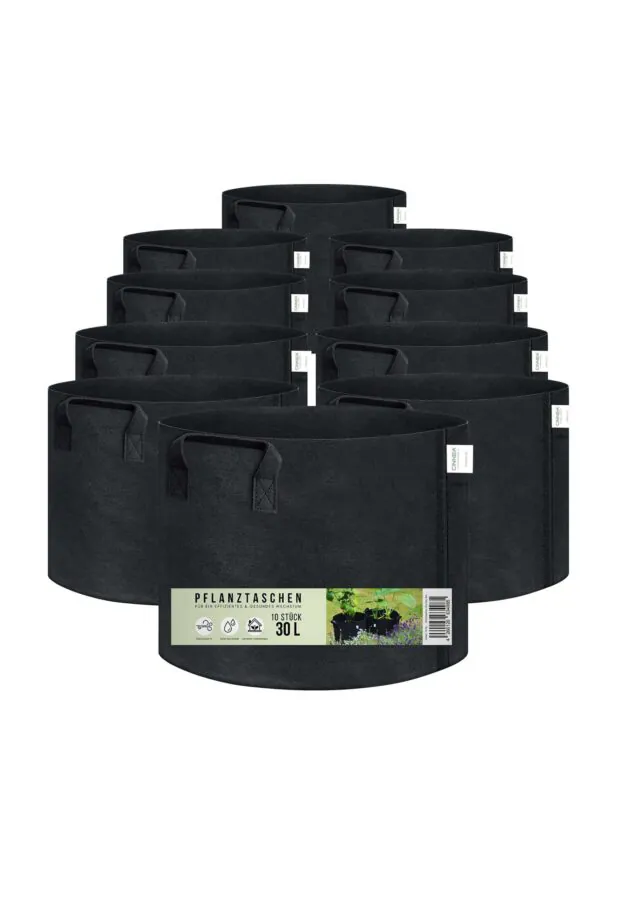 Pflanztasche 30 L, 10 Stück