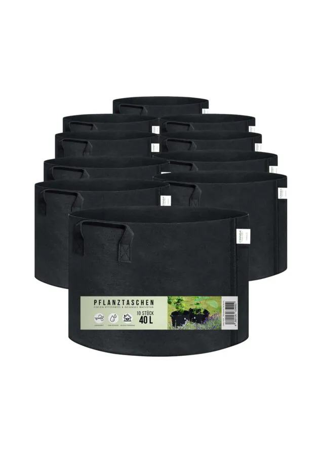Pflanztasche 40 L, 10 Stück