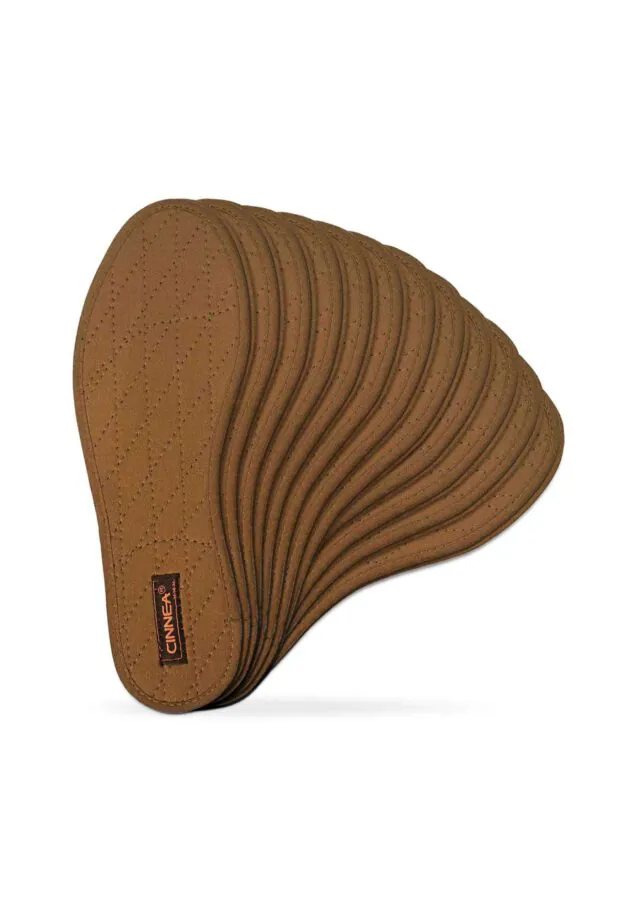 Baumwolle, braun, 12er Vorteilspack